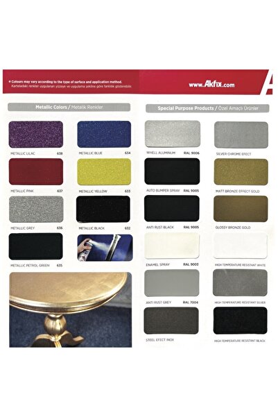 Akfix Spray Paint RAL 2008 Glossy Orange 400ml