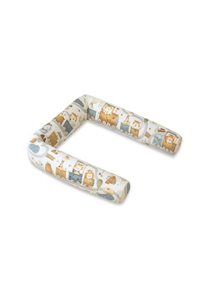 MimiNu Protector pentru pătuț, MimiNu, tip rulou, cu husă detașabilă, 180 cm,...