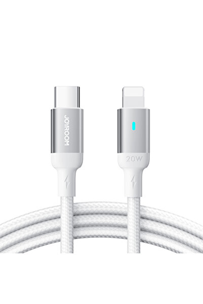 Other Cablu USB-C la Lightning cu indicator LED 20W Seria A10 1,2 m Alb