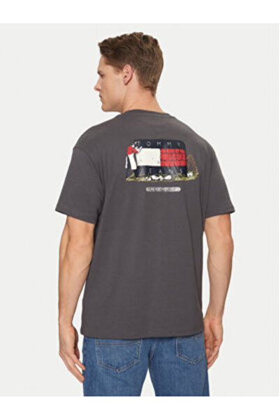 Tommy Jeans Men's T-Shirt DM0DM20351 Gray