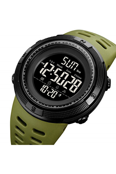 Skmei Men's Watch Sport 5 ATM Digital Stopwatch Green