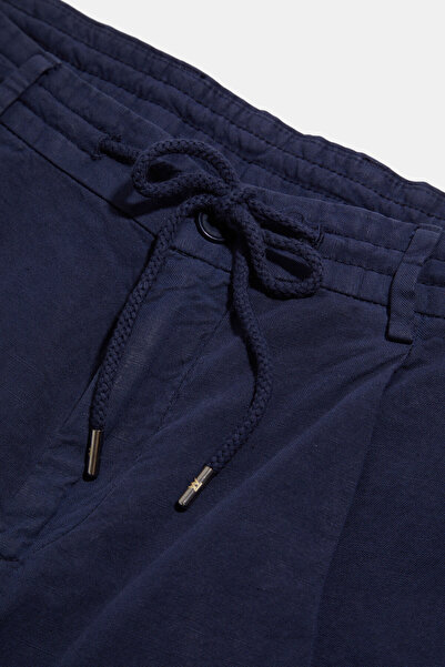 W Collection LACİVERT BORU PAÇA SPOR PANTOLON