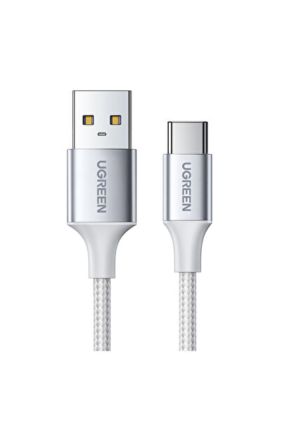 Other Cablu împletit USB-A - USB-C QC 3.0 3A 1m - alb