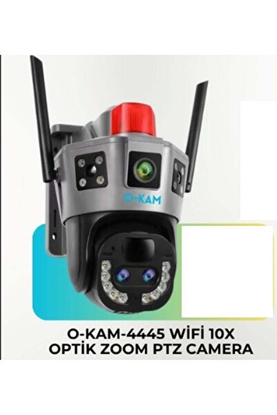 Bolsat O-KAM 4445 WİFİ 10X OPTİK ZOOM 2 LENS 3 GÖRÜNTÜ ZOOM PTZ KAMERA