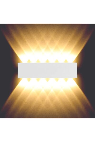 Lightwell Aplice BELLALICHT pentru interior, sus, jos, 12W, montat pe perete, iluminat exterior, impermeabil