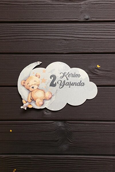 Hediyelen مغناطيس خشبي بتصميم دمية الدب هدية للأطفال (20 قطعة)