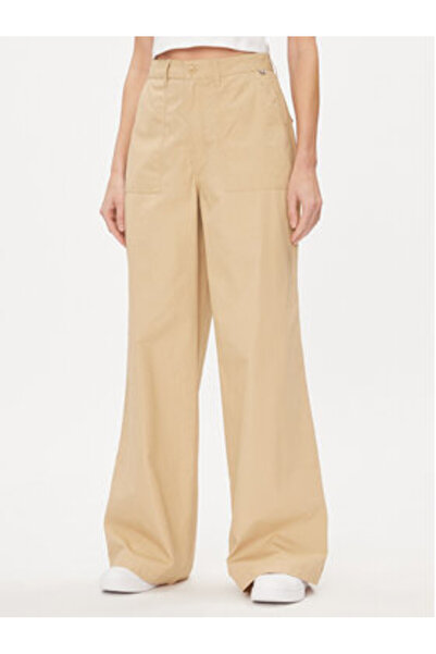 Tommy Jeans Women's Fabric trousers DW0DW17314 Beige