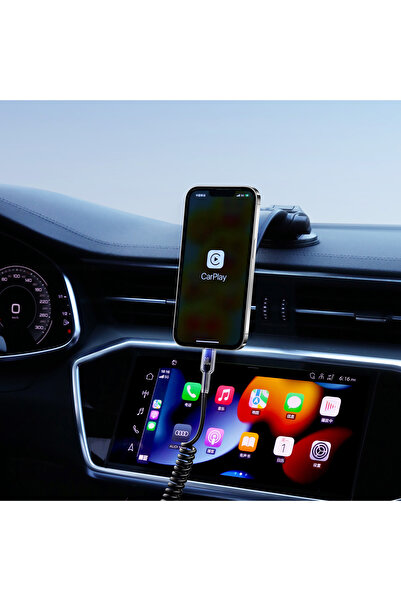 Other USB-C spiral cable - USB-C Crystal-Clear Series 60W 1.5m - black