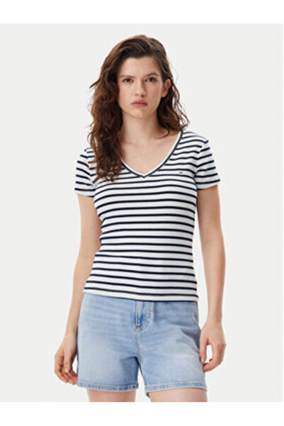 Tommy Jeans Women's T-Shirt DW0DW17385 Blue