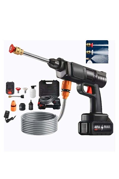 Winmax 48V Cordless Pressure Washer, 30Bar Pressure Water Spray Gun