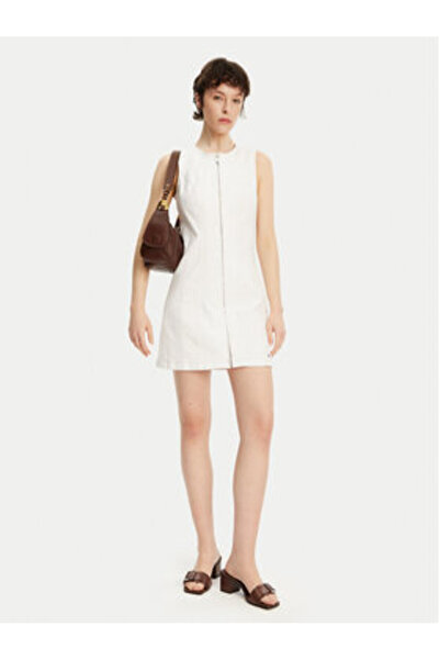 Tommy Jeans Women's Denim dress DW0DW20420 Beige