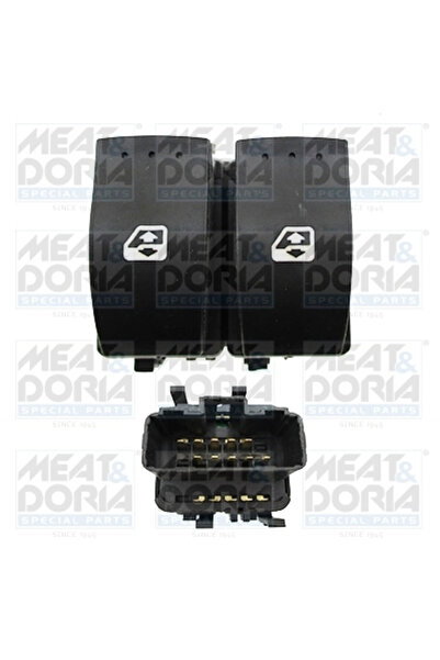 MEATDORIA Comutator Macara Geam Fata Stanga Renault Megane 2/Trafic 2 Caroserie