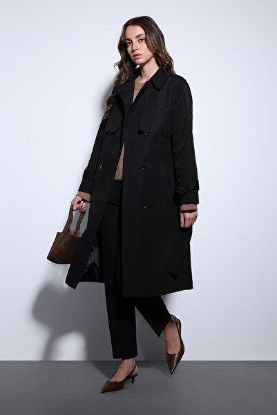 Antioch Black Women's Trousers with Pens