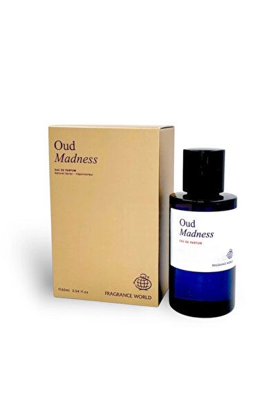 Fragrance World Oud Madness, Eau de Parfum, Unisex, 80 ml