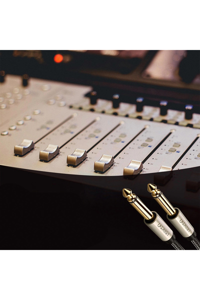 Other Cablu audio mono TS jack 6.35mm - jack 6.35mm 2m - gri