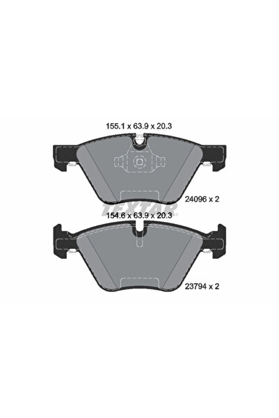 Krieger Set Placute Frana Frana Disc Bmw 1/3 2004-2013