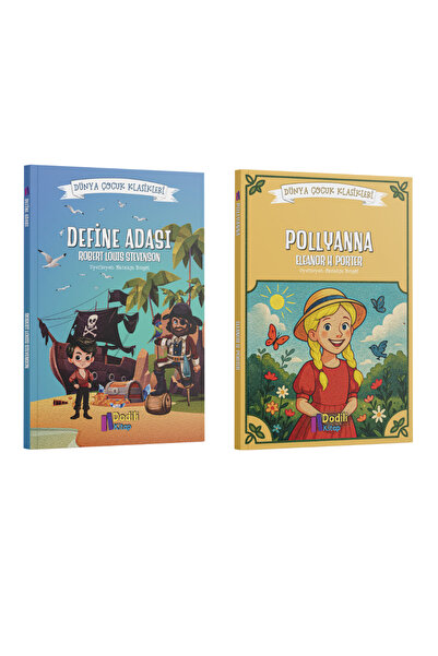 Dodili Kitap 2. 3. 4. 5. Sınıflar İçin Define Adası - Pollyanna / Dünya Çocuk...