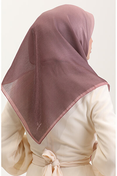 sefamerve Κεχριμπαρένιο Κασκόλ 70273-08 Σκούρο Καφέ