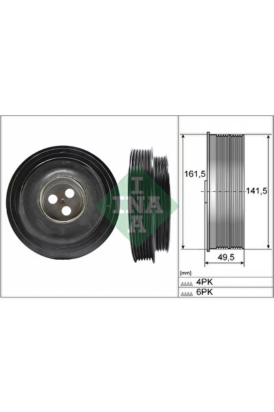 FAG Fulie Curea Arbore Cotit Citroen Jumper 2 Bus/Jumper 2 Caroserie/Jumper 2...