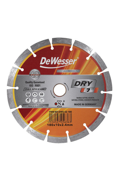 DEWESSER Diamond Cutting Disc Segmented