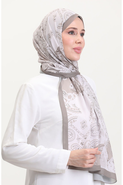 sefamerve Μαλακό σάλι με σχέδιο 70267-05 Βιζόν