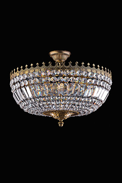 Avize çarşısı Cairo Taşlı Eskitme Avize BS.2872-52-50