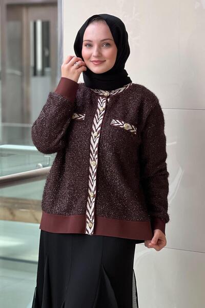 Ghisa Ribanalı Sim İpli Triko Hırka