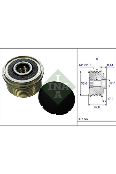 FAG Sistem Roata Libera Generator Citroen C-Crosser Mazda 2/3/6