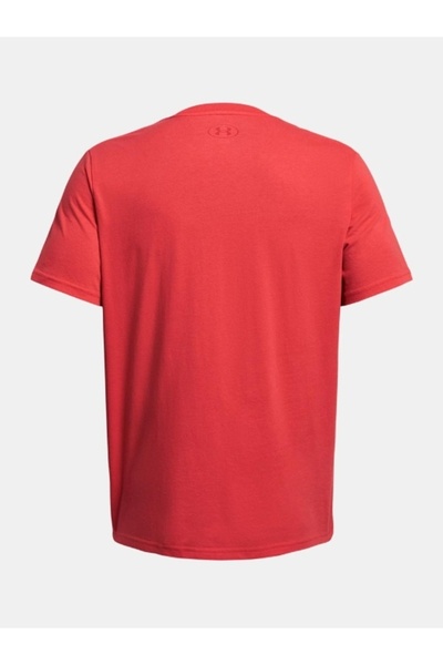 Under Armour Men's UA M SPORTSTYLE LC SS T-shirt with logo, Red
