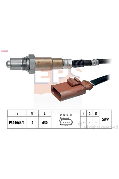Eps Sonda Lambda Seat Ateca (kh7, Khp) 2016-2021 Benzina