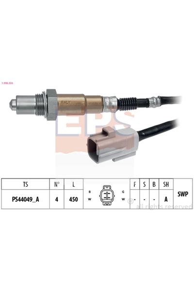 Eps Sonda Lambda Citroen C4 Aircross Mitsubishi Asx/Lancer 8