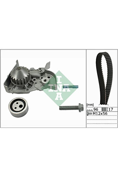 FAG Set Pompa Apa + Curea Dintata Dacia Supernova Renault Kangoo/Megane 1