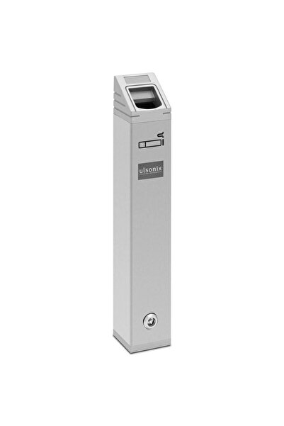 Other Ashtray, external wall ashtray, closed, 2 l - silver