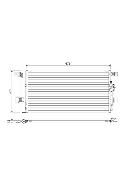 VALEO Audi Q5 Air Conditioning Condenser