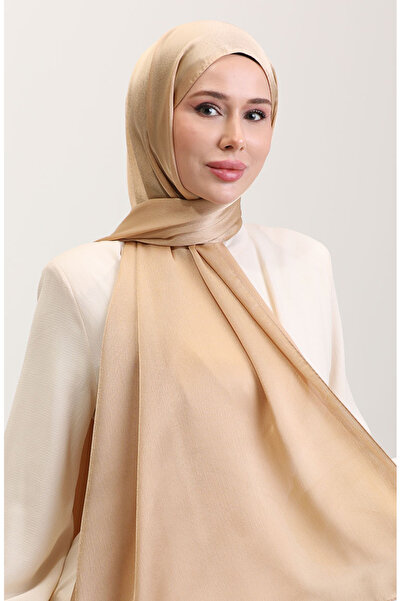 sefamerve Σάλι Jan Jan Chiffon 70239-39 Χρυσό