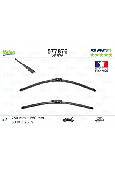 VALEO Lamela Stergator Fata Ford B-Max