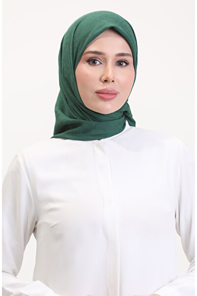 sefamerve Eșarfă Jacquard 70258-12 Verde Smarald