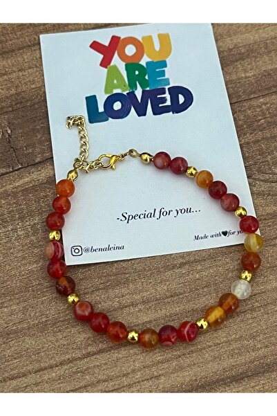Ben Aleina Agate Stone Natural Stone Bracelet