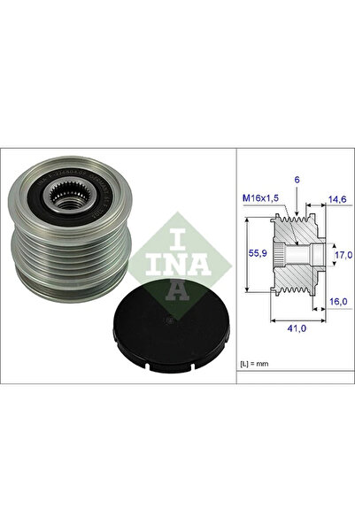 FAG Sistem Roata Libera Generator Audi A3 Seat Alhambra/Cordoba/Ibiza 2