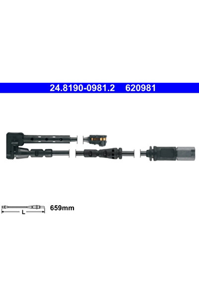 Ate Senzor De Avertizare Uzura Placute De Frana Mini Mini