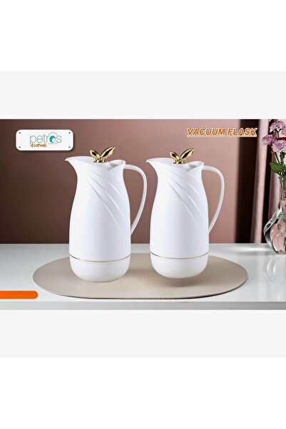 PETROS طقم ترامس شاي وقهوة بيتروس 1لتر+1لتر
