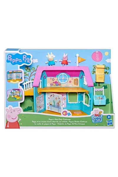 Hasbro Set de joaca cu 2 figurine Peppa Pig Clubhouse