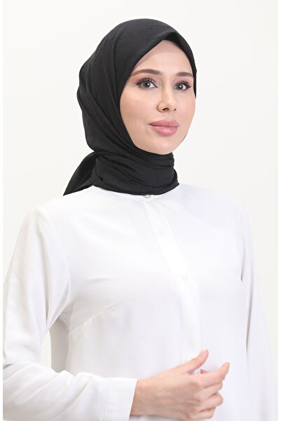 sefamerve Eșarfă din bambus 70248-01 Negru