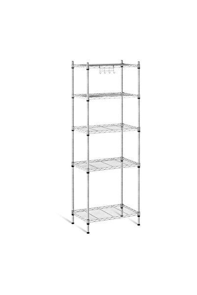 Other Raft de depozitare din sârmă ajurată, gri, 150x55x35cm, până la 150kg