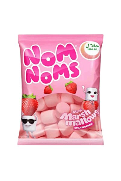 nom noms مارشميلو بنكهة الفراولة من نوم نومز Marshmallows Strawberry 24x150g