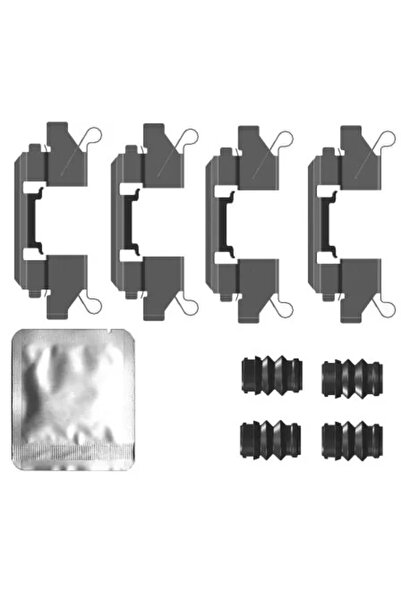 TEXTAR Set Accesorii Placute Frana Nissan Leaf/Navara NP300 Renault Alaskan 2...