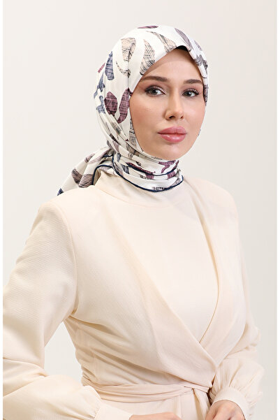 sefamerve Κασκόλ με σχέδιο 70289-09 Ναυτικό μπλε