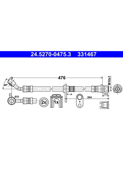 Ate Furtun Frana Honda Accord 2008-2015