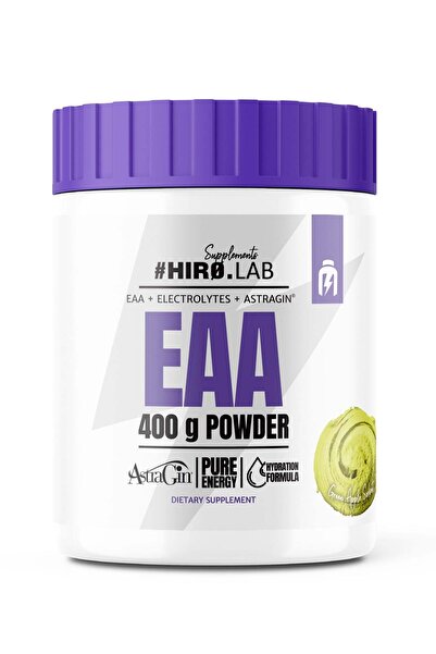 HIRO.LAB EAA 400g - شربات التفاح الأخضر EAA + إلكتروليتات + أستراجين®
