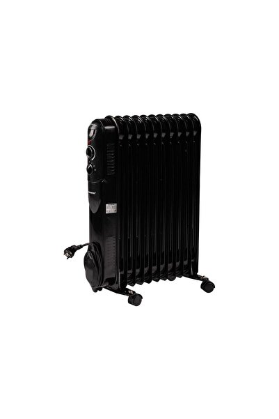 Hausberg Calorifer electric cu ulei HB-8925, 3 trepte, 1000-1500-2500W, 11 elementi 110x580 mm, termostat